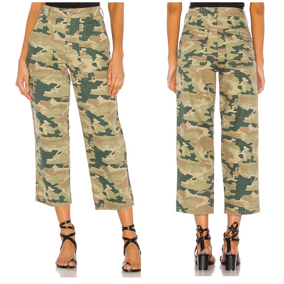 Free People Denim - NWT FREE PEOPLE Camo Jeans Size 24